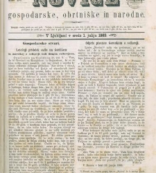 Kmetijske in rokodelske novize(1863) document 513664