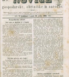 Kmetijske in rokodelske novize(1863) document 513690