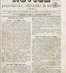 Kmetijske in rokodelske novize(1863) document 513742