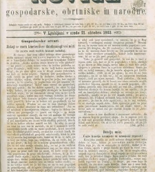 Kmetijske in rokodelske novize(1863) document 513798