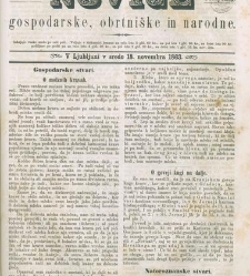 Kmetijske in rokodelske novize(1863) document 513830