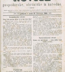 Kmetijske in rokodelske novize(1864) document 513920