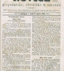 Kmetijske in rokodelske novize(1864) document 513952