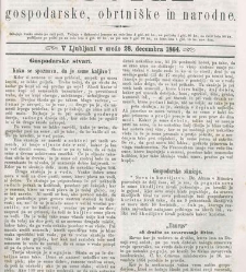 Kmetijske in rokodelske novize(1864) document 514300