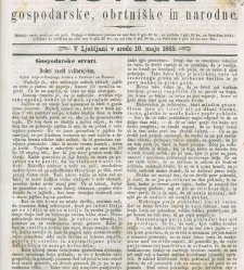 Kmetijske in rokodelske novize(1865) document 514452