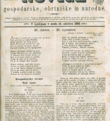 Kmetijske in rokodelske novize(1865) document 514640