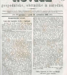 Kmetijske in rokodelske novize(1865) document 514690