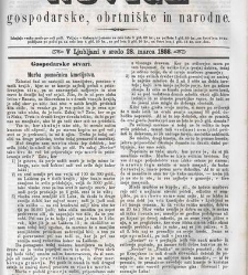 Kmetijske in rokodelske novize(1866) document 514826