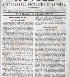 Kmetijske in rokodelske novize(1866) document 514834