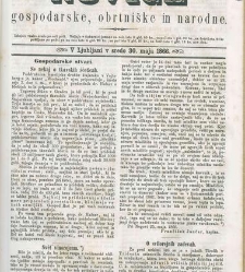 Kmetijske in rokodelske novize(1866) document 514898