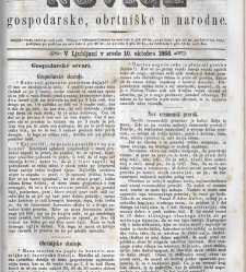 Kmetijske in rokodelske novize(1866) document 515052