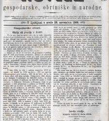 Kmetijske in rokodelske novize(1866) document 515110