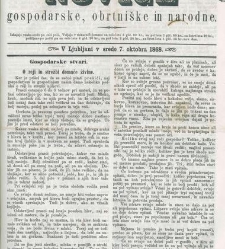 Kmetijske in rokodelske novize(1868) document 515904