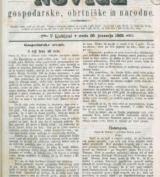 Kmetijske in rokodelske novize(1869) document 516027