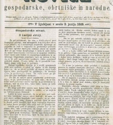 Kmetijske in rokodelske novize(1869) document 516183