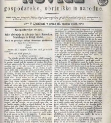 Kmetijske in rokodelske novize(1870) document 516535