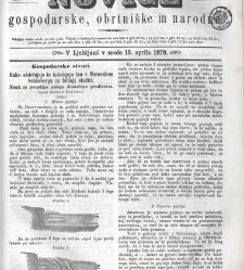 Kmetijske in rokodelske novize(1870) document 516559