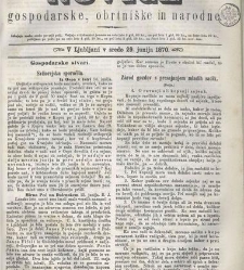 Kmetijske in rokodelske novize(1870) document 516647