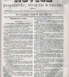 Kmetijske in rokodelske novize(1870) document 516679