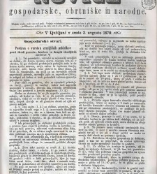 Kmetijske in rokodelske novize(1870) document 516687