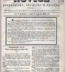 Kmetijske in rokodelske novize(1870) document 516703