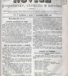 Kmetijske in rokodelske novize(1870) document 516729