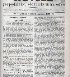 Kmetijske in rokodelske novize(1870) document 516745