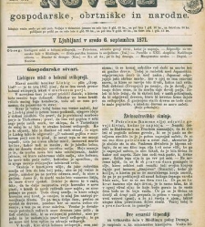 Kmetijske in rokodelske novize(1871) document 517145