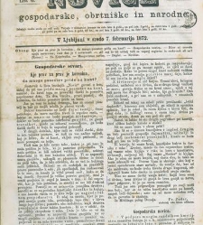 Kmetijske in rokodelske novize(1872) document 517315