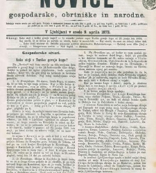 Kmetijske in rokodelske novize(1873) document 517801