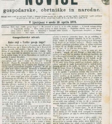 Kmetijske in rokodelske novize(1873) document 517809