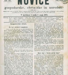 Kmetijske in rokodelske novize(1873) document 517833