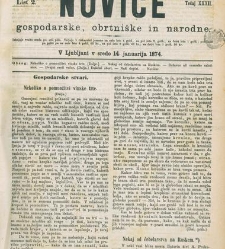 Kmetijske in rokodelske novize(1874) document 518121