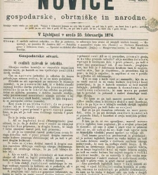 Kmetijske in rokodelske novize(1874) document 518169