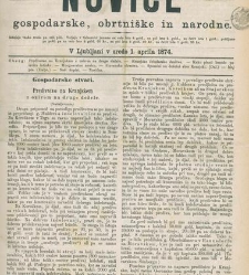 Kmetijske in rokodelske novize(1874) document 518211