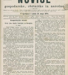 Kmetijske in rokodelske novize(1874) document 518259