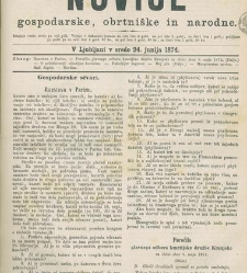 Kmetijske in rokodelske novize(1874) document 518307