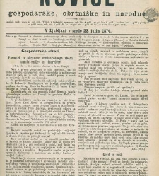 Kmetijske in rokodelske novize(1874) document 518339