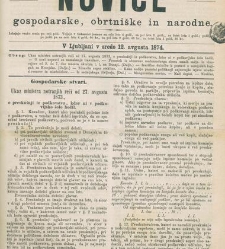 Kmetijske in rokodelske novize(1874) document 518363