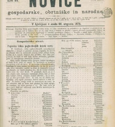 Kmetijske in rokodelske novize(1874) document 518379