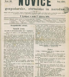 Kmetijske in rokodelske novize(1874) document 518427