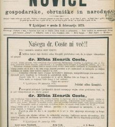 Kmetijske in rokodelske novize(1875) document 518570