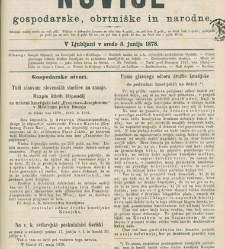 Kmetijske in rokodelske novize(1878) document 519997