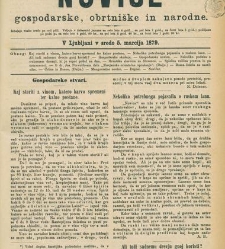 Kmetijske in rokodelske novize(1879) document 520305