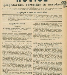 Kmetijske in rokodelske novize(1879) document 520329