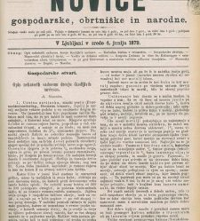 Kmetijske in rokodelske novize(1879) document 520409