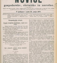 Kmetijske in rokodelske novize(1879) document 520433