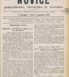 Kmetijske in rokodelske novize(1879) document 520515