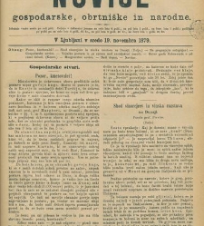 Kmetijske in rokodelske novize(1879) document 520605