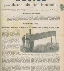 Kmetijske in rokodelske novize(1883) document 522137